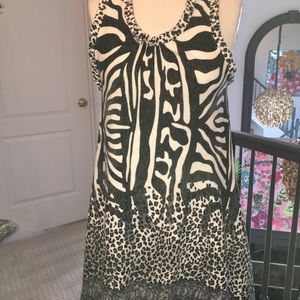 Mechant animal print dress